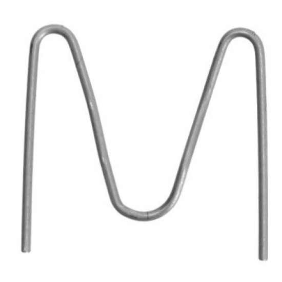 Clip Strend Pro, for plastic welding gun 0.8 mm, 100pcs. Clip Strend Pro, for plastic welding gun 0.8 mm, 100pcs.