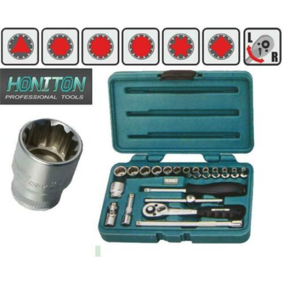 Honidriver set 1/4"; 20pr