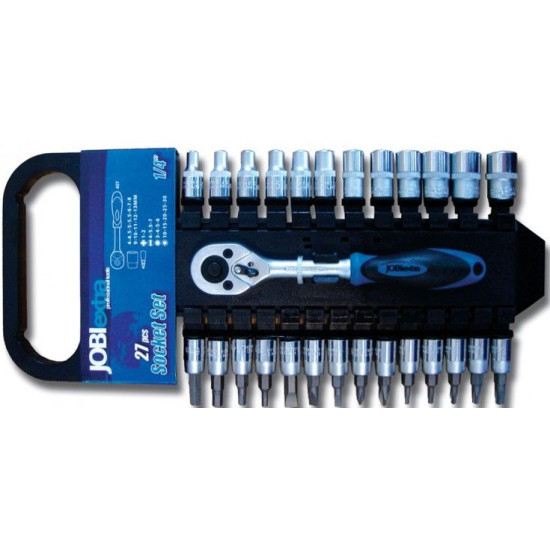 Set 1/4"; 4-13mm 27pr.