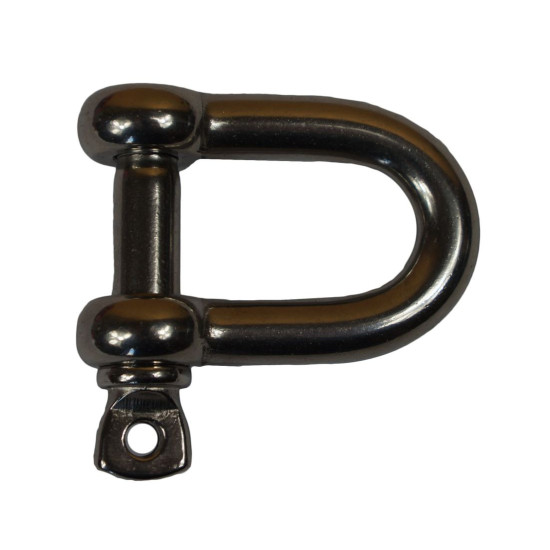 Скоба такелажная 4mm  короткая A4 inox