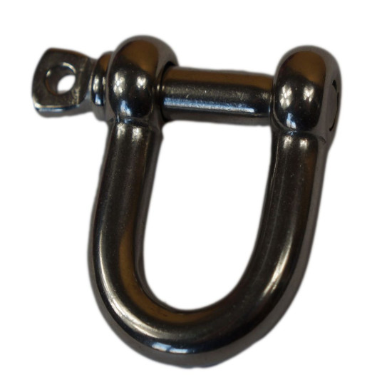 Скоба такелажная 4mm  короткая A4 inox