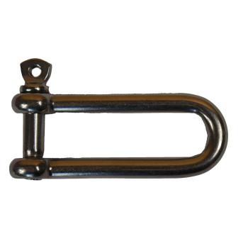 Скоба такелажная 10mm  длинная A4 inox