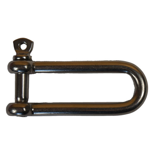 Скоба такелажная 10mm  длинная A4 inox