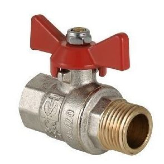 Ball valve Pn30 3.0 MPa 180°C 3/4"