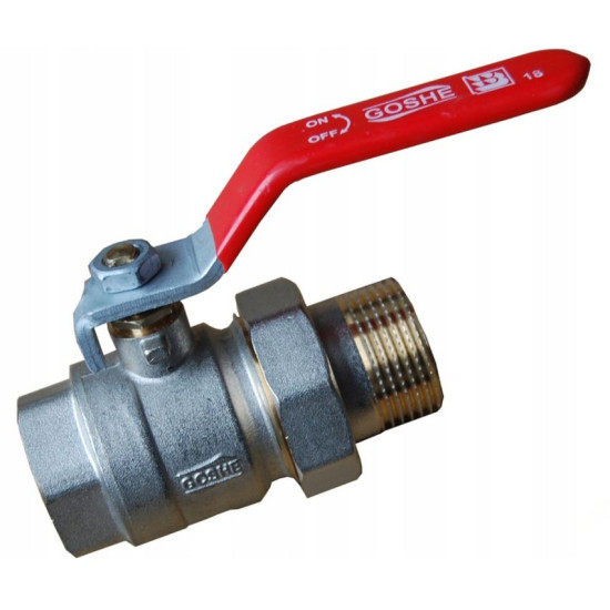 Ball valve Pn30 3.0 MPa 180°C 3/4"