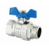 Ball valve PN30 T 180ºC 3/4" ixa