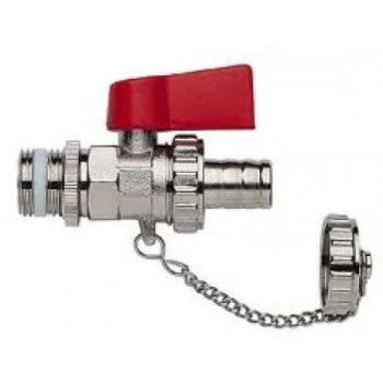 Noteces ventīlis 1/2" (sarkans)