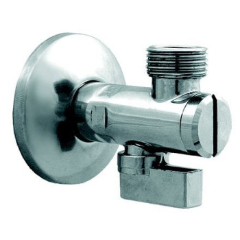 Dekoratīvais leņķa lodventīlis ar filtru  PREMIUM 1/2"x1/2"