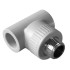 PP-R тройник IV 20 * 1/2" * 20 мм
