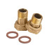 Water meter mount (set) 3/4"