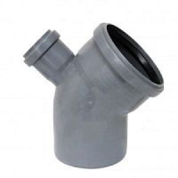 Уголок с отводом 110/50/45º/180º вертикальный