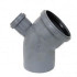 Уголок с отводом 110/50/45º/180º вертикальный