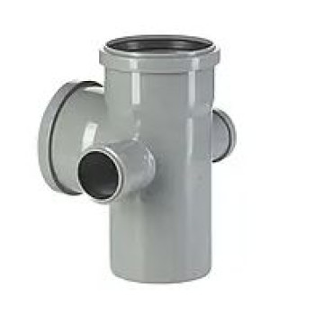 Уголок с двойным отводом Ø110/110/110/50/50/90º