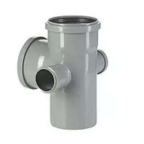 Уголок с двойным отводом Ø110/110/110/50/50/90º