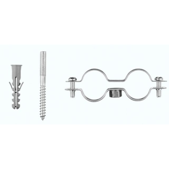 Pipe fasteners metal 3/4" 26-30 mm
