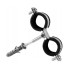 Pipe fasteners metal 1/2" 20-25 mm
