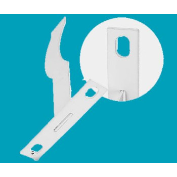 Radiatora āķis 15cm (priekš alumīnija un čuguna radiatoriem)