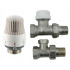 1    /2" Straight Chrome Plated Nozzle Set with Thermalgulator