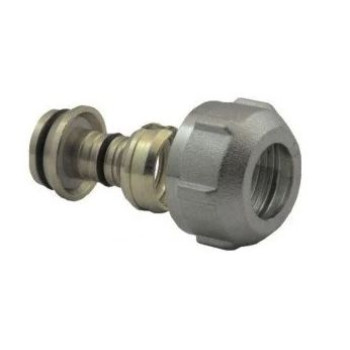 Angle radiator valve, Eurocone 16 mm