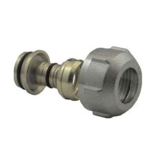 Angle radiator valve, Eurocone 16 mm