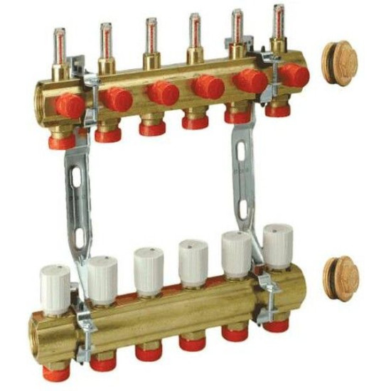 Коллекторный узел 1" x 3/4"  16-ходовой