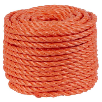 Веревка Strend Pro PP Splitfilm 5 мм, оранжевая, L-20 м Веревка Strend Pro PP Splitfilm 5 мм, оранжевая, L-20 м