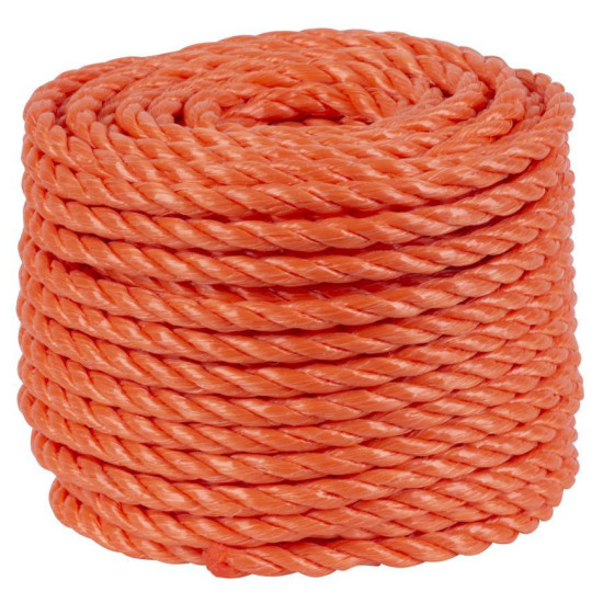 Веревка Strend Pro PP Splitfilm 5 мм, оранжевая, L-20 м