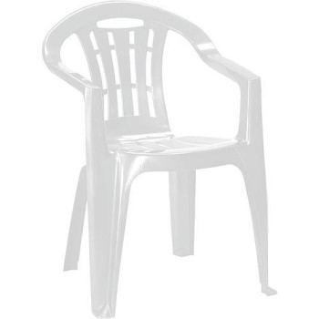 Curver® MALLORCA krēsls, balts Curver® MALLORCA krēsls, balts