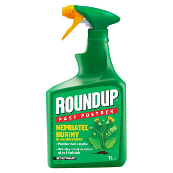 Koncentrāts Roundup Fast Spray, nezāļu iznīcinātājs, 1L